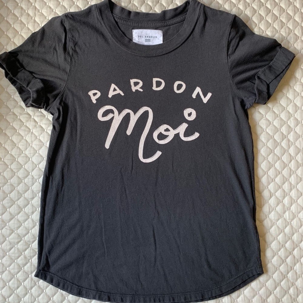 Sol Angeles “Pardon Moi” Tee (PXS)